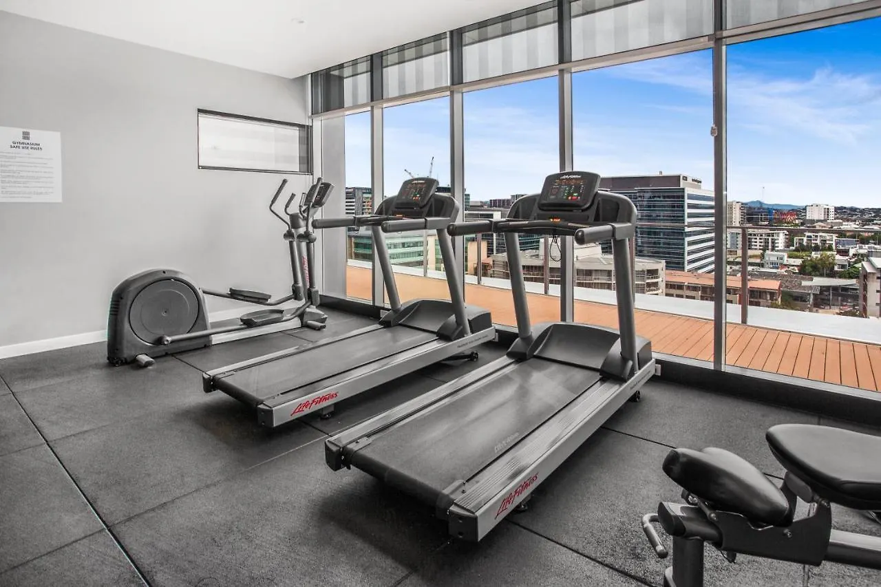 Slick Valley Pad With Balcony And Rooftop Pool Apartment Brisbane Australia